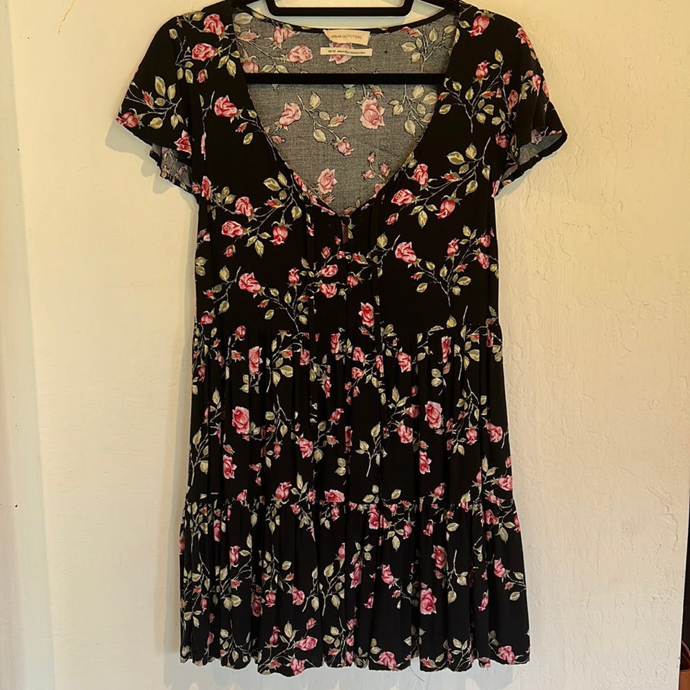 Urban outfitters floral baby doll dress